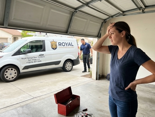 Garage Door Won't Open in San Diego